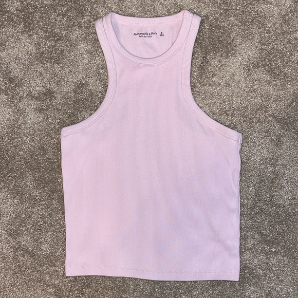 Abercrombie & Fitch Soft Rib High Neck Tank - Picture 1 of 3